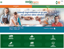 Tablet Screenshot of dogasigorta.com